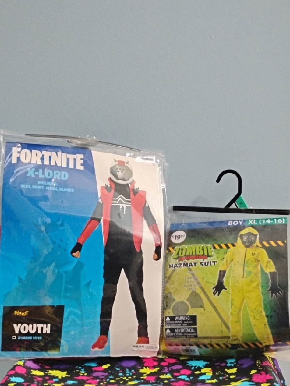 Bundle Of 2 New Boys Size XL 14-16 Costumes Both New In Package